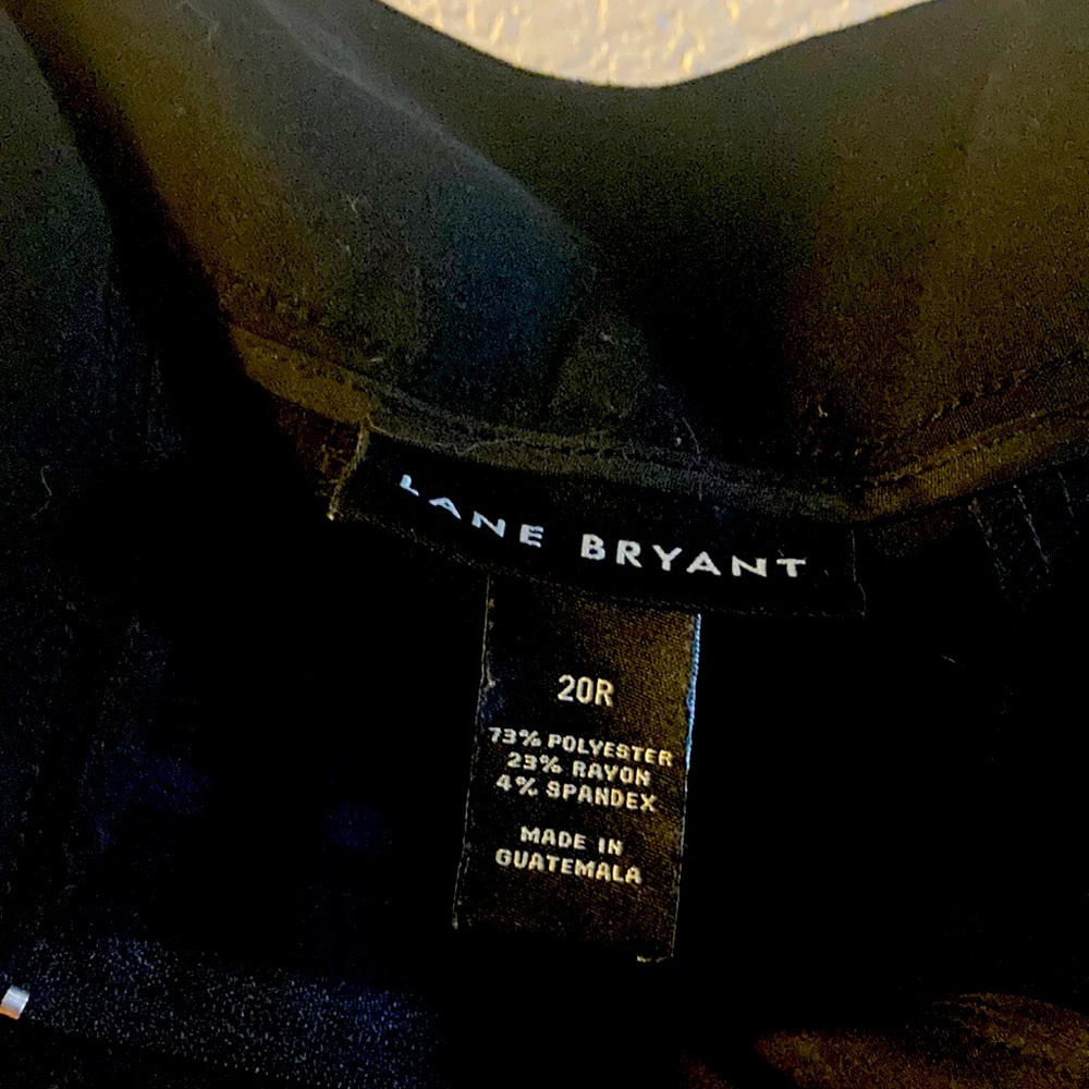 Basic black trousers